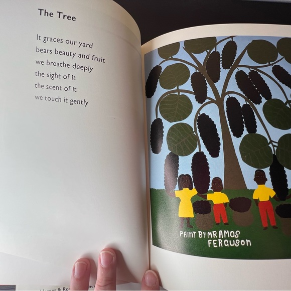 Vintage 1988 1st Edition 'Under the Sunday Tree' Poetry Book, Paintings by Mr. A - Picture 8 of 10